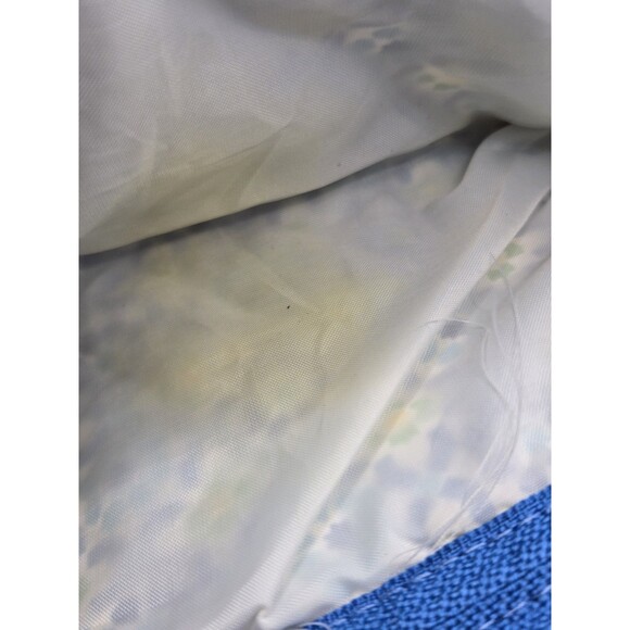 Vera Bradley Capri Blue Brush,  pencil or Makeup Case - Picture 5 of 9